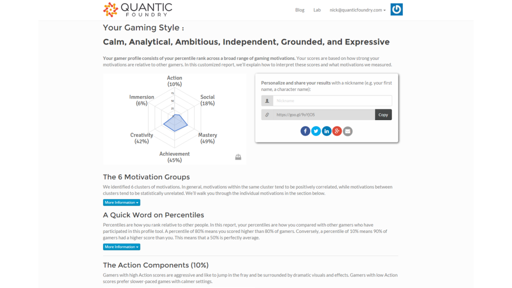 How We Developed The Gamer Motivation Profile v2 - Quantic Foundry